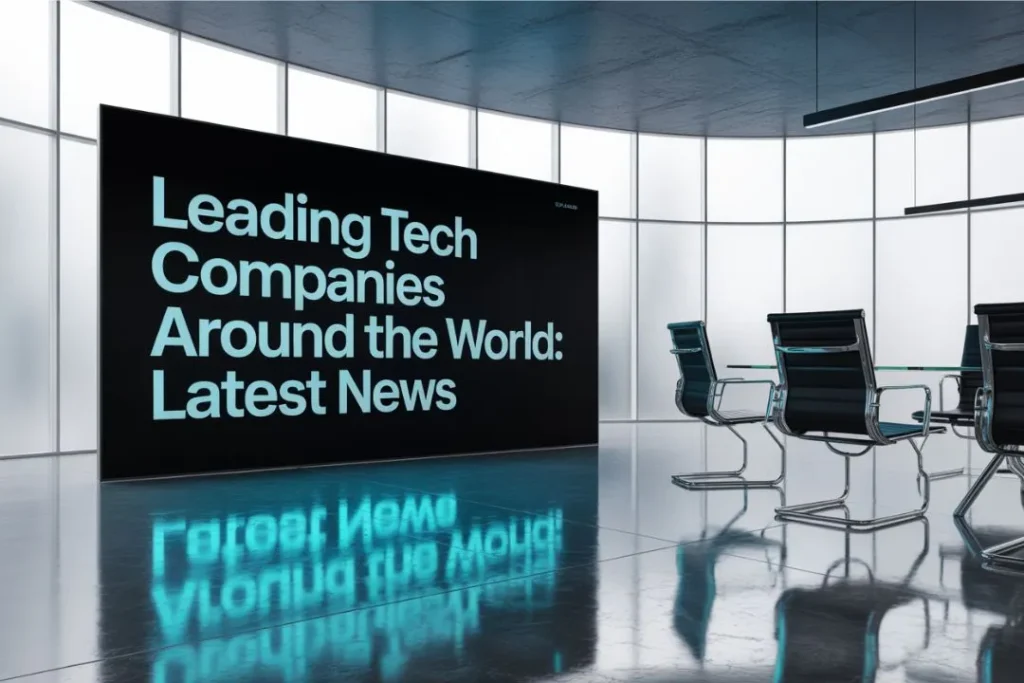 Leading tech companies around the world: Latest news