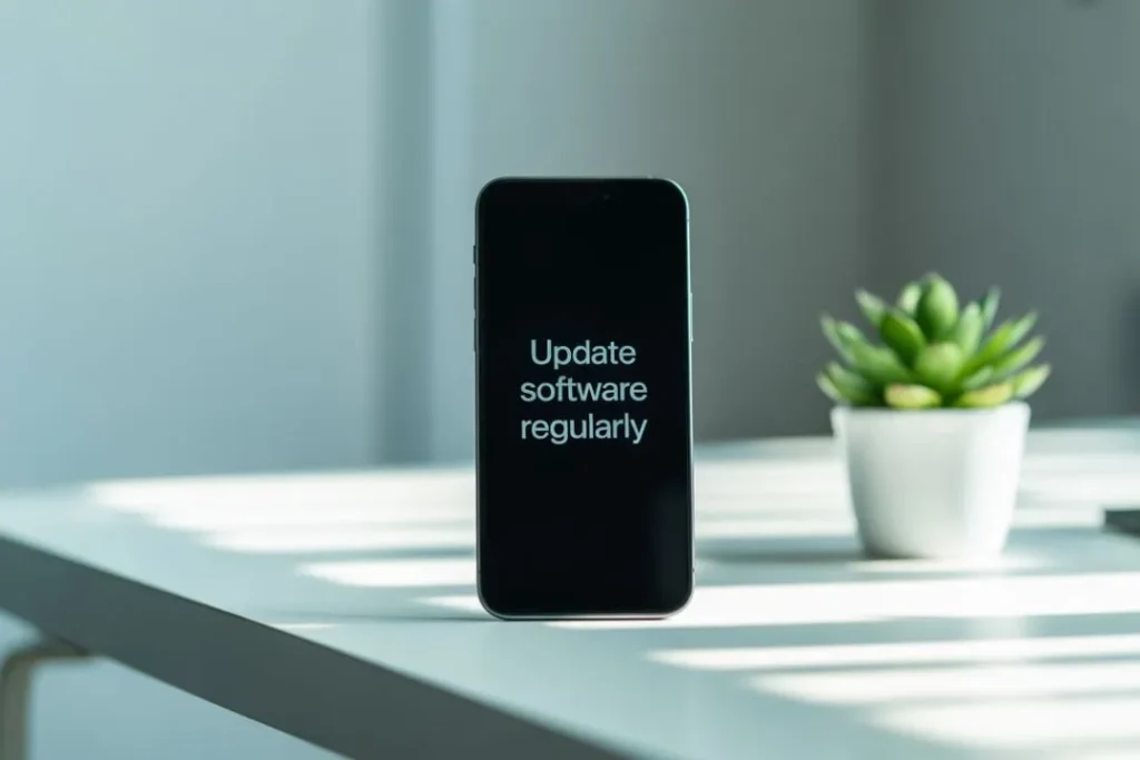 Update software regularly