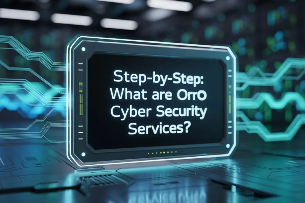 Step-by-Step: What are Orro Cyber Security Services?